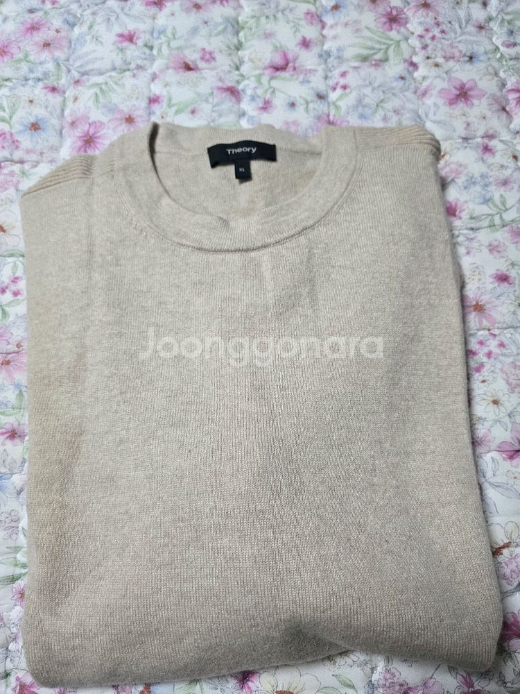 [xl]띠어리20fw힐레스니트오트밀베이지--0