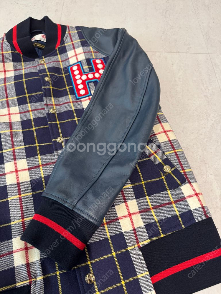 Hazzys 헤지스 남성 빈티지 가죽자켓--1