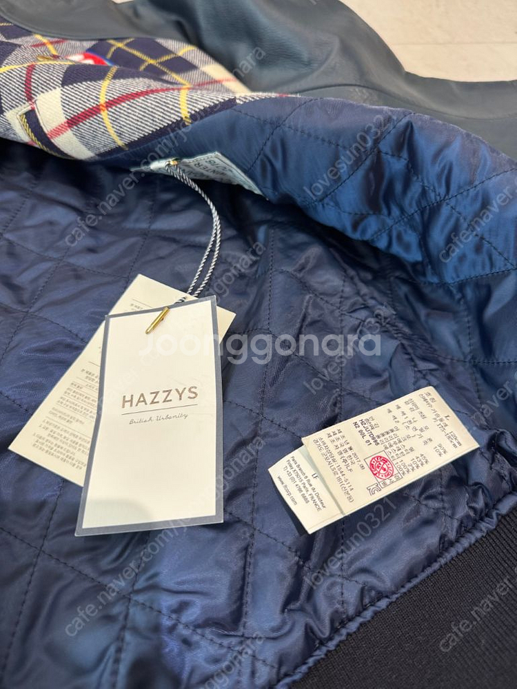 Hazzys 헤지스 남성 빈티지 가죽자켓--3