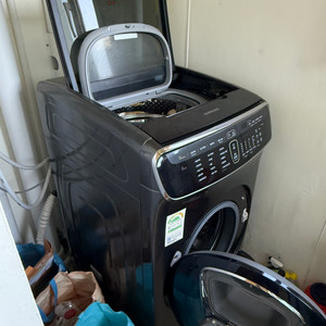 삼성 플렉스워시 세탁기 23KG+3.5KG (WR26M