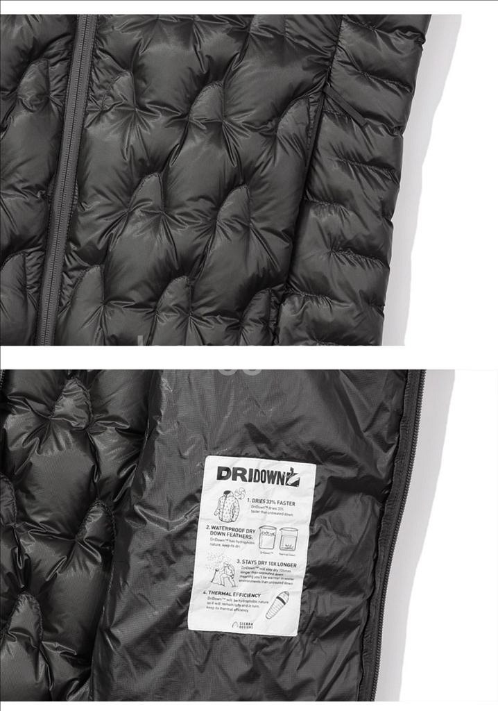 시에라디자인 하프돔 경량패딩 블랙 xl--3