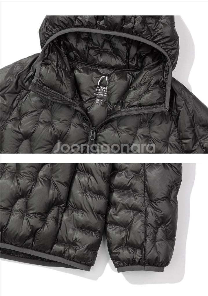 시에라디자인 하프돔 경량패딩 블랙 xl--2