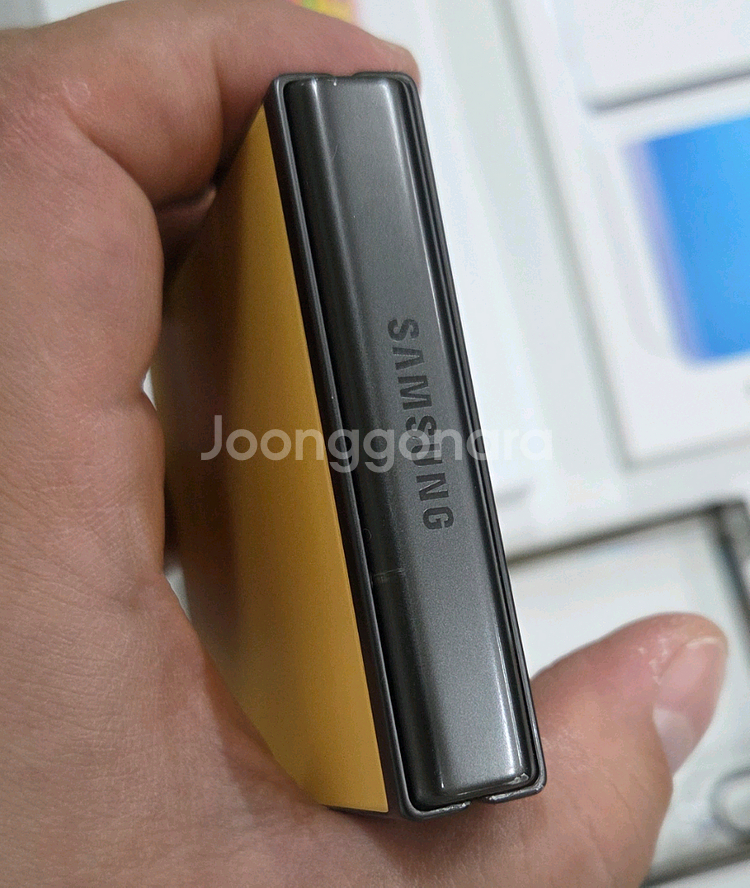 갤럭시 플립5 옐로우 (공식홈페이지 판매) 512기가--3