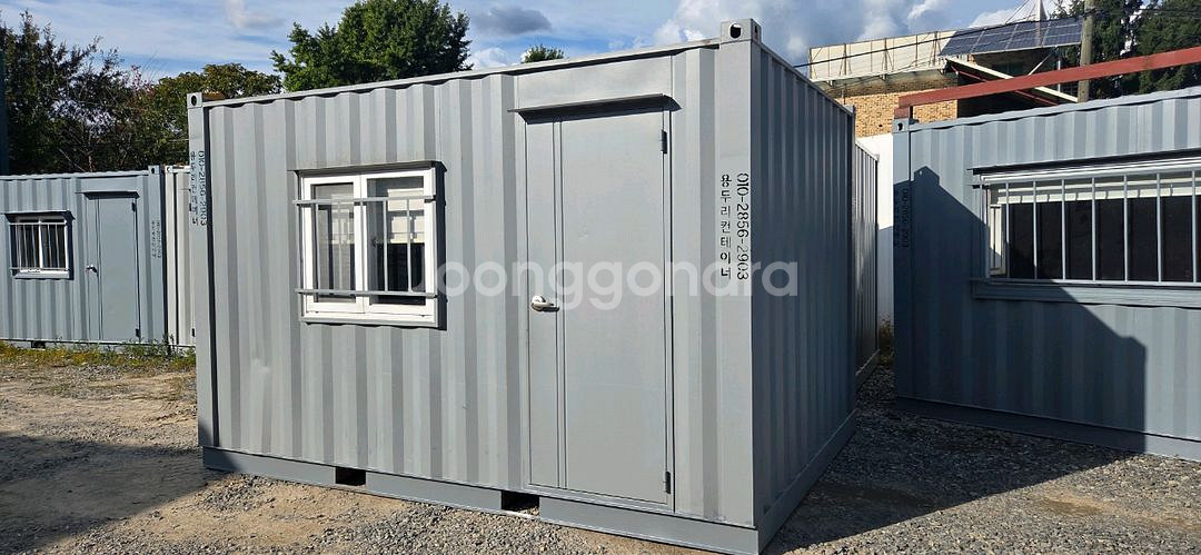 3x4 냉.난방. 단기간사용한컨테이너--0