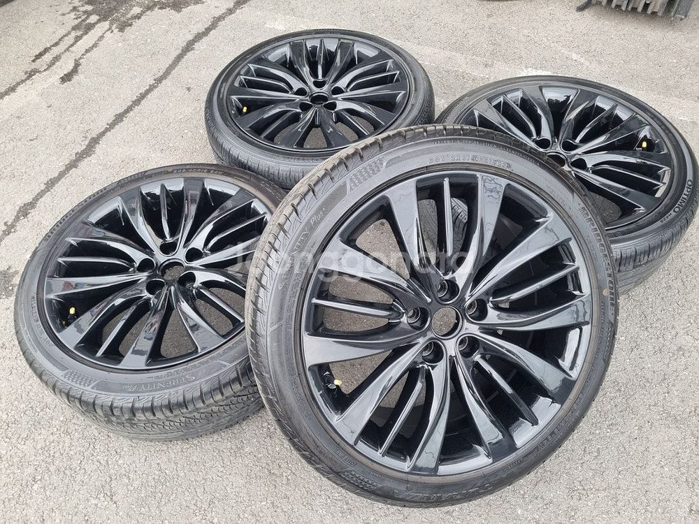 제네시스 G80 DH 19인치 프론트셋 휠타이어 팝니다--0