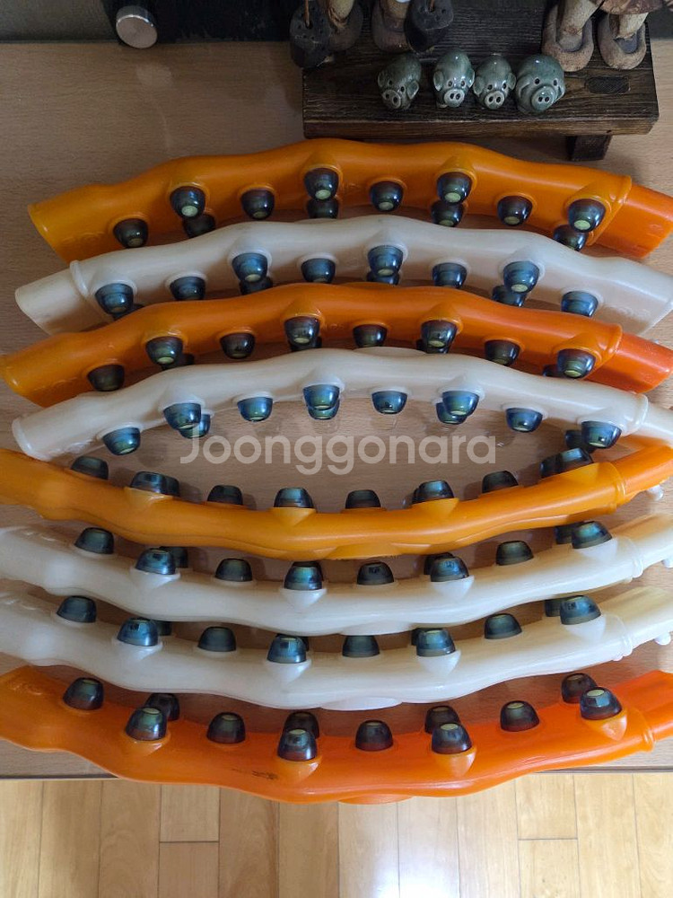 카스 체중계+지압용 훌라우프--3