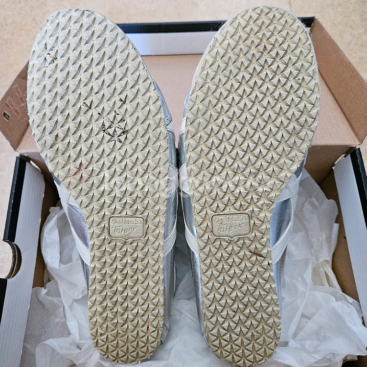 [280] 오니츠카 타이거 멕시코 66 화이트 실버--6