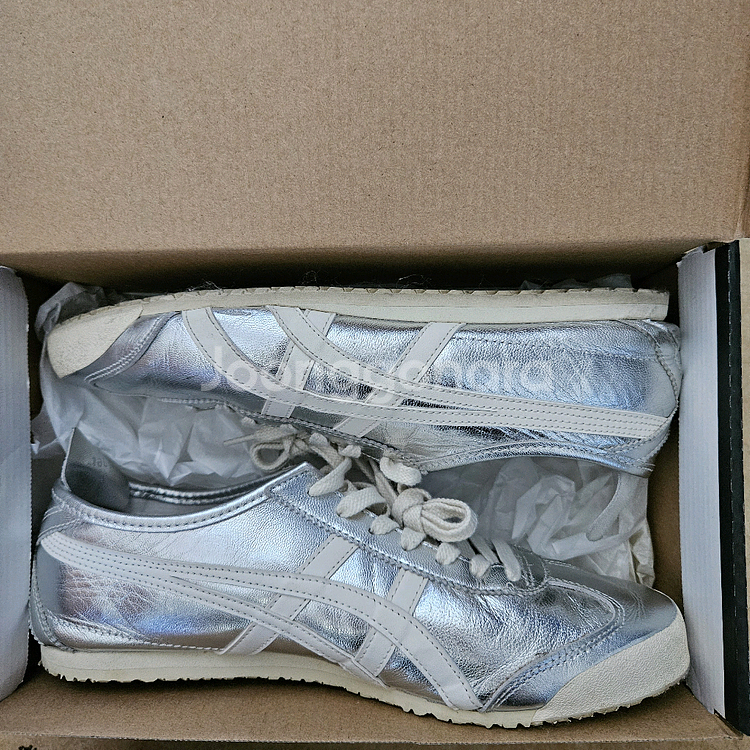 [280] 오니츠카 타이거 멕시코 66 화이트 실버--4