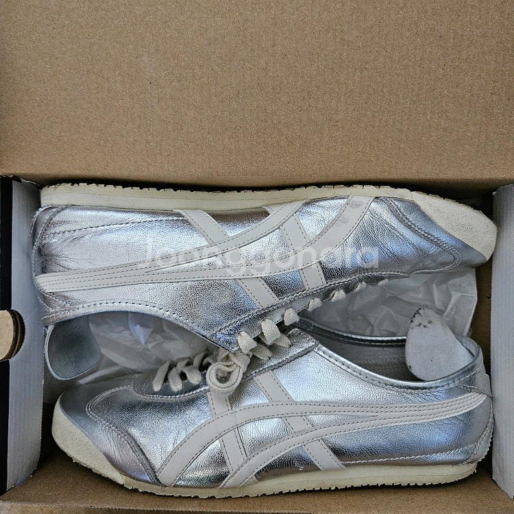 [280] 오니츠카 타이거 멕시코 66 화이트 실버--3