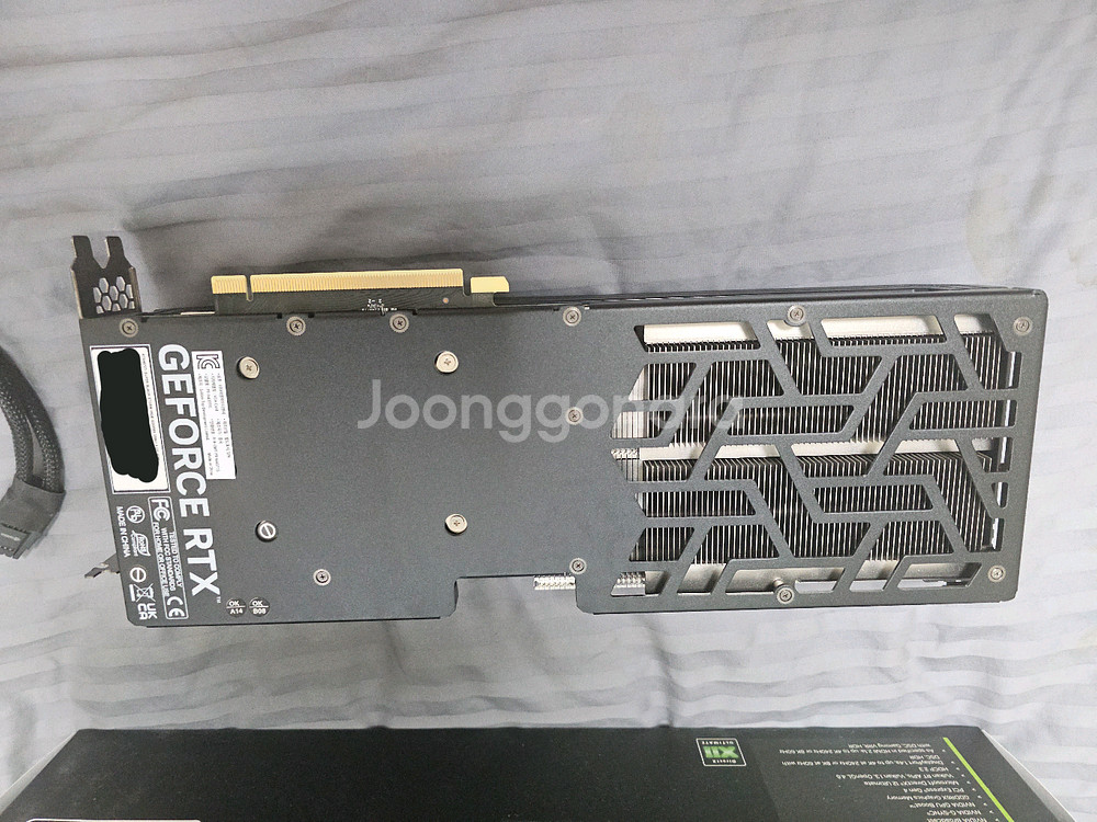 이엠텍 rtx4070 ti super 판매합니다--3