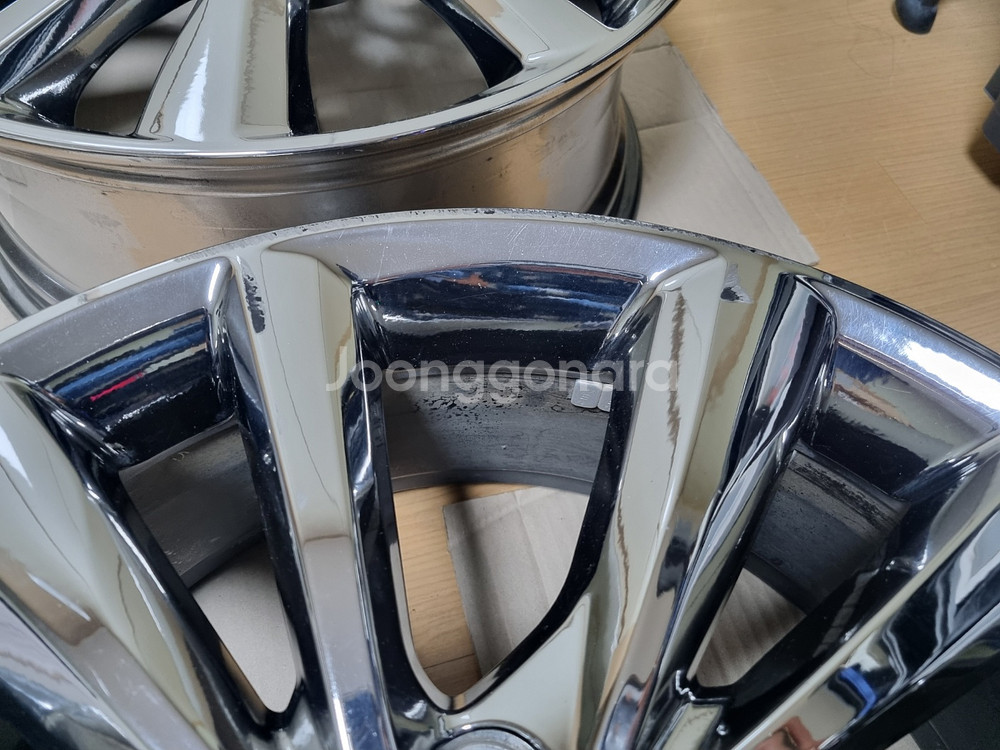 더뉴카니발 19인치 크롬 휠 4개 SET 아산음봉--5