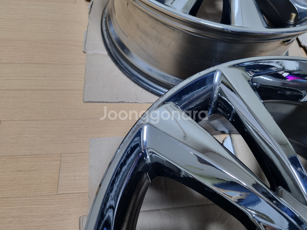 더뉴카니발 19인치 크롬 휠 4개 SET 아산음봉--7