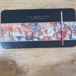 마르코 르누아르유성색연필 120색, 드로잉학습지 판매