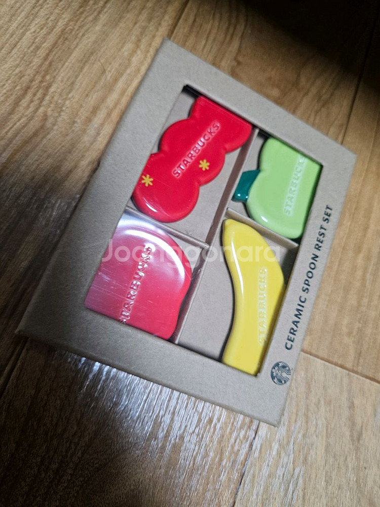 23000 스타벅스 그로서리 스푼받침대셋 1개 새것--0