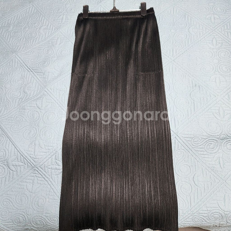 플리츠플리즈 베이직 블랙 스커트2--2