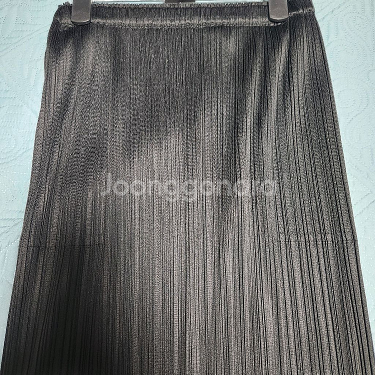 플리츠플리즈 베이직 블랙 스커트2--3