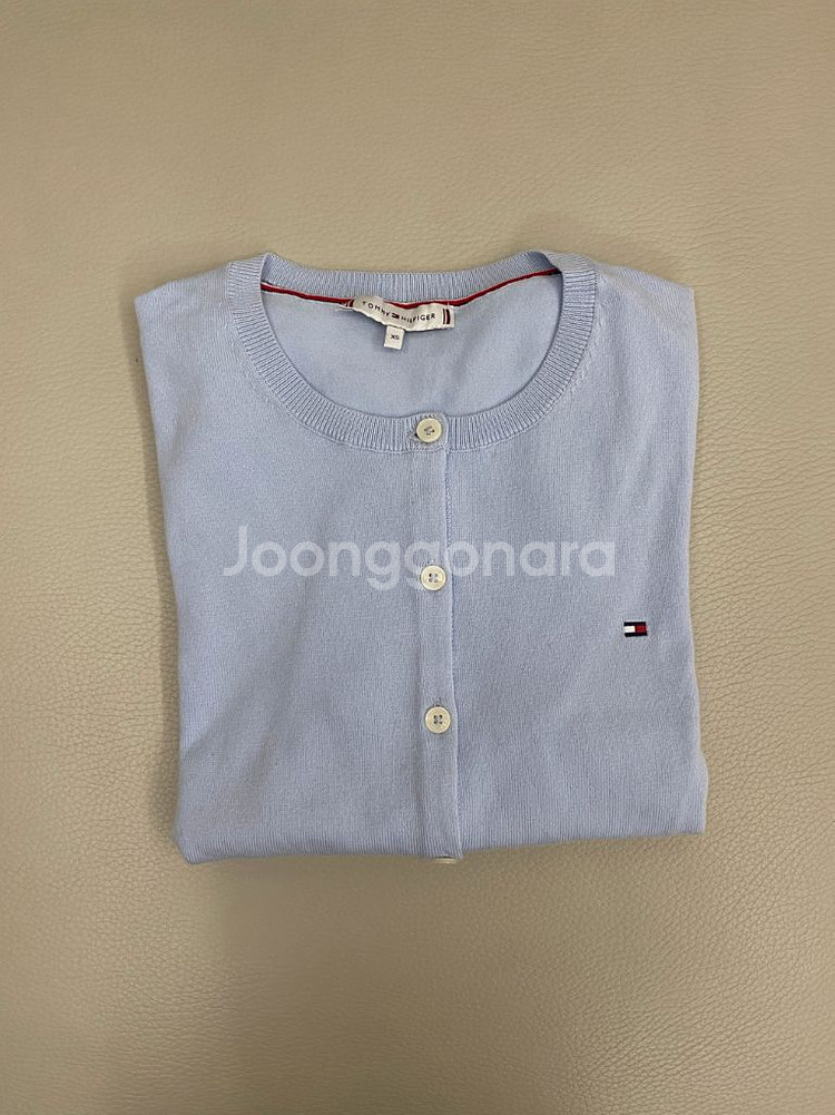타미힐피거 코튼 가디건 새상품--9
