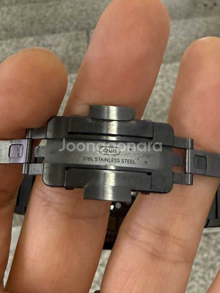 애플워치 10 GPS+Cellular 42mm 티타늄--5