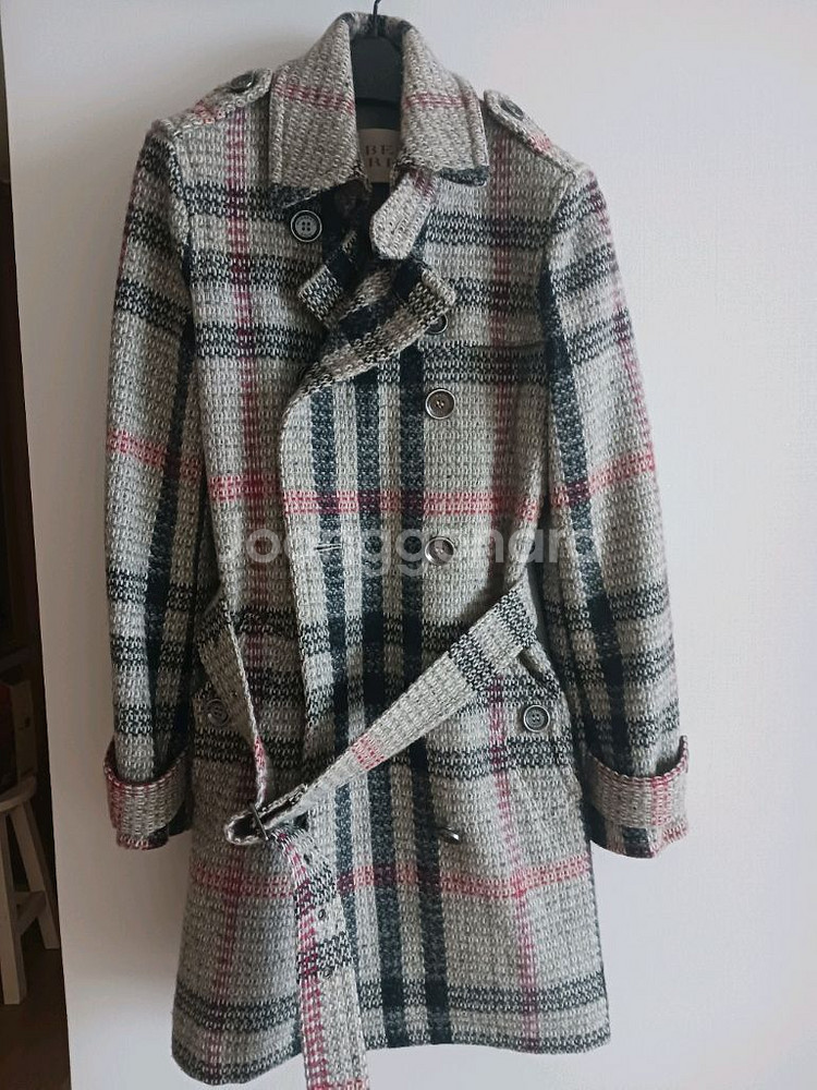 버버리코트 (55~66 거의새것)--1