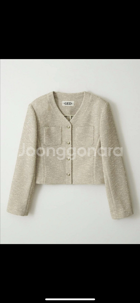 게드 벨라 트위드 자켓 M--0