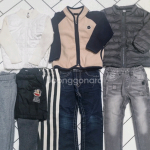 남아옷 겨울옷 100 뉴발패딩포함(깨끗)