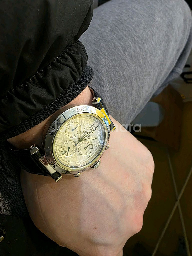 까르띠에 파샤 크로노 38미리--0