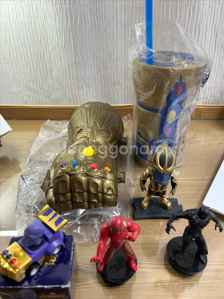 어벤져스 컵 피규어 등 일괄--0