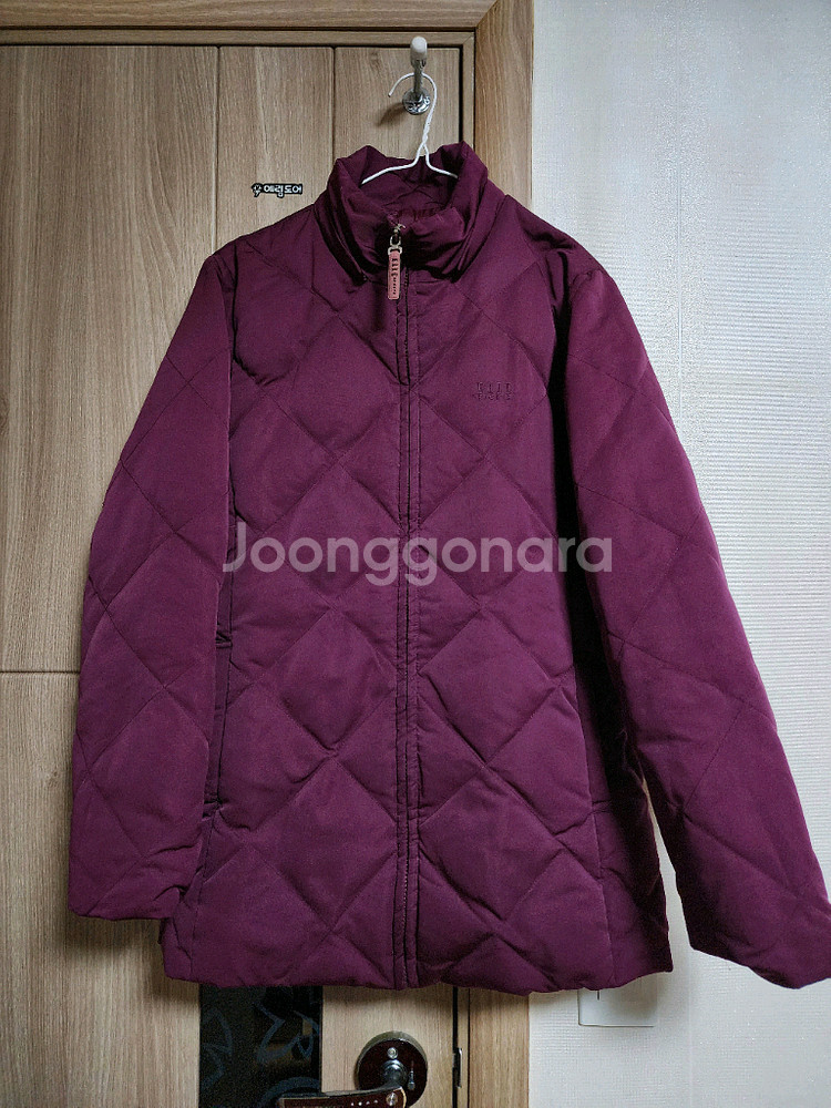 엘르 다이아 퀼팅 패딩 자켓--0