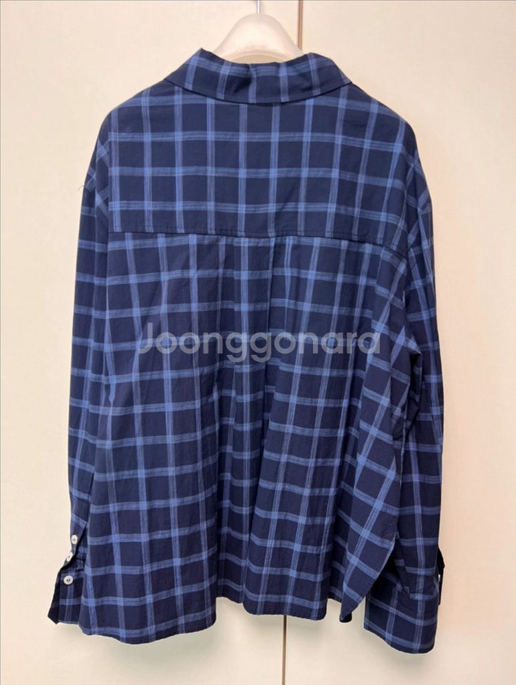 [새상품]ZARA 자라 체크 셔츠 M--5