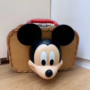 노호파이파이 미키 사각 라탄 수트케이스(새상품) 정가이