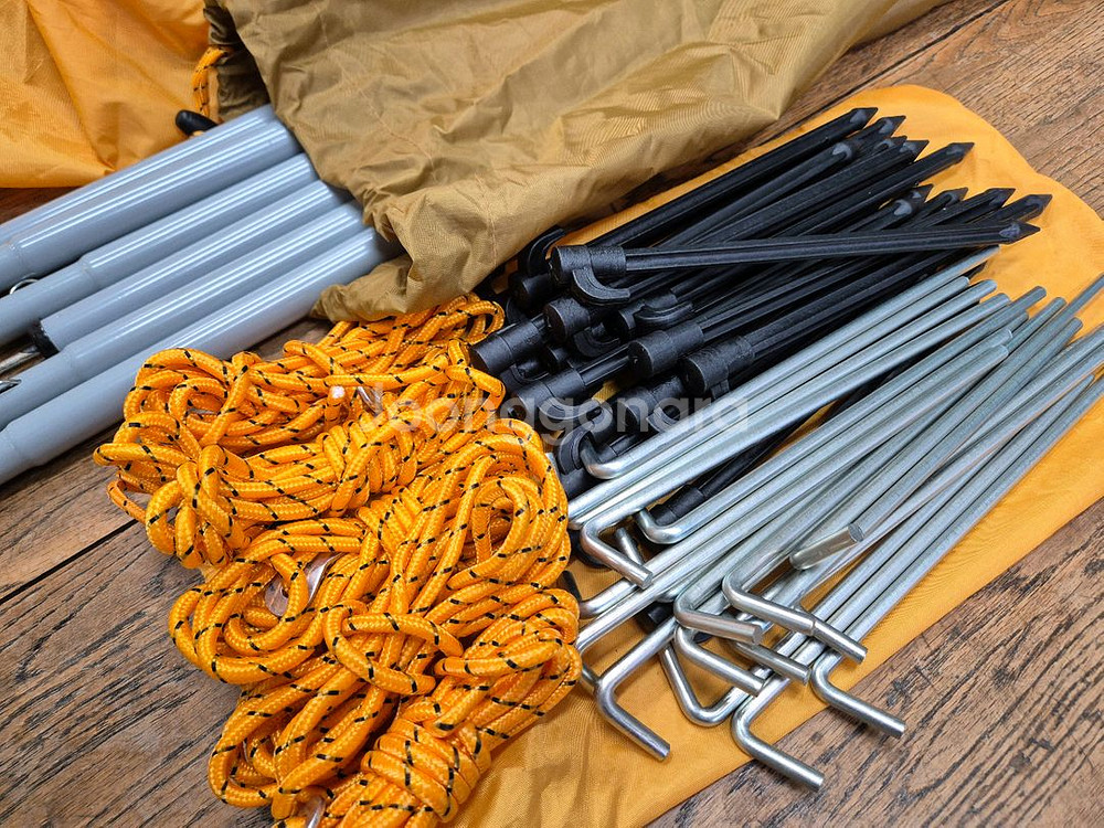 (신품급)캠프타운 코스모스 100 + 스노우라인 체어--3