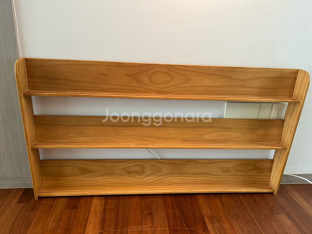 트리앤그린 원목 전면책장 1600--0