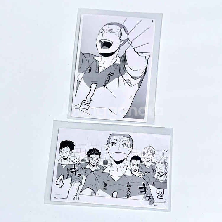 하이큐) 와쿠난 타케루 와쿠타니미나미 크로니클 포토카드--0