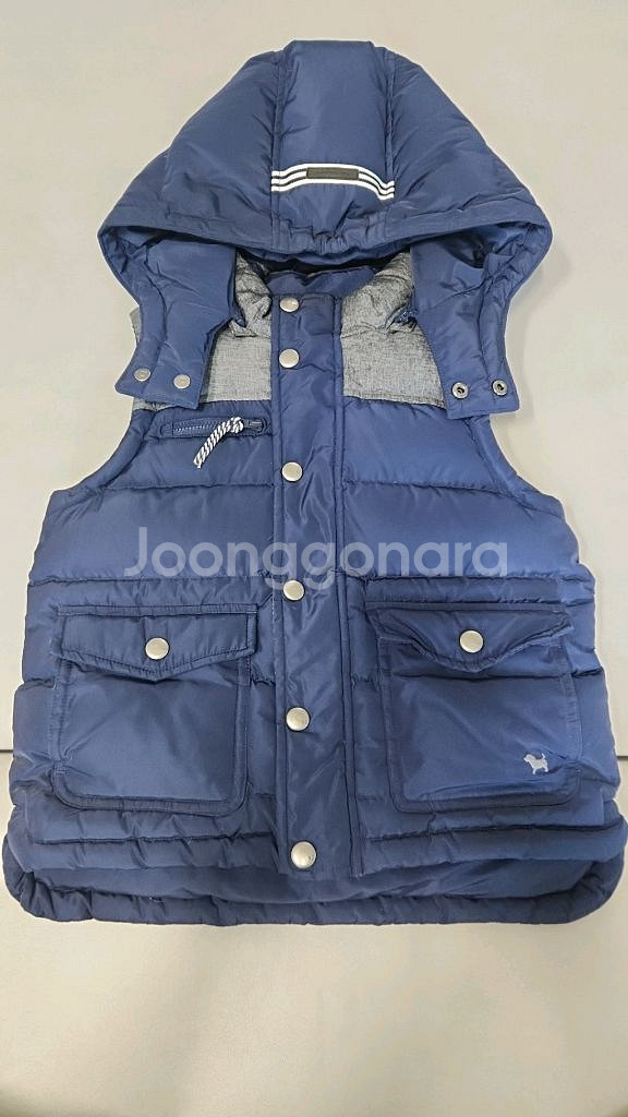 블루독 덕다운 조끼--0