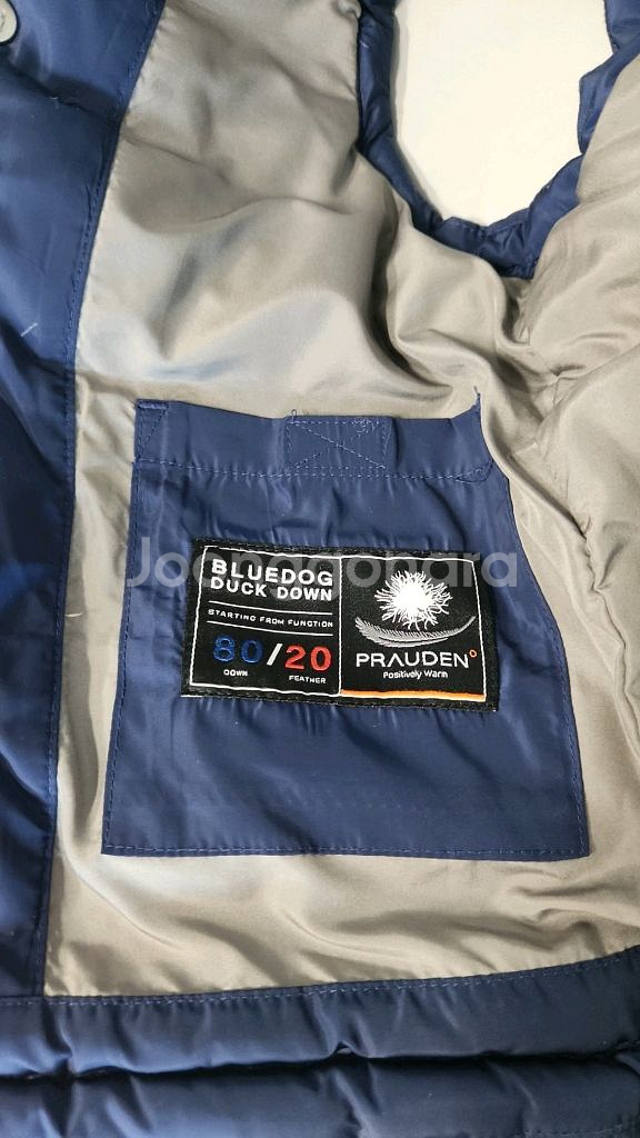 블루독 덕다운 조끼--2