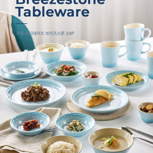 코렐 코디네이츠 브리즈스톤 식기세트 24p 미개봉