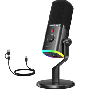 마오노 USB XLR 다이나믹 마이크 게이밍 방송용 P