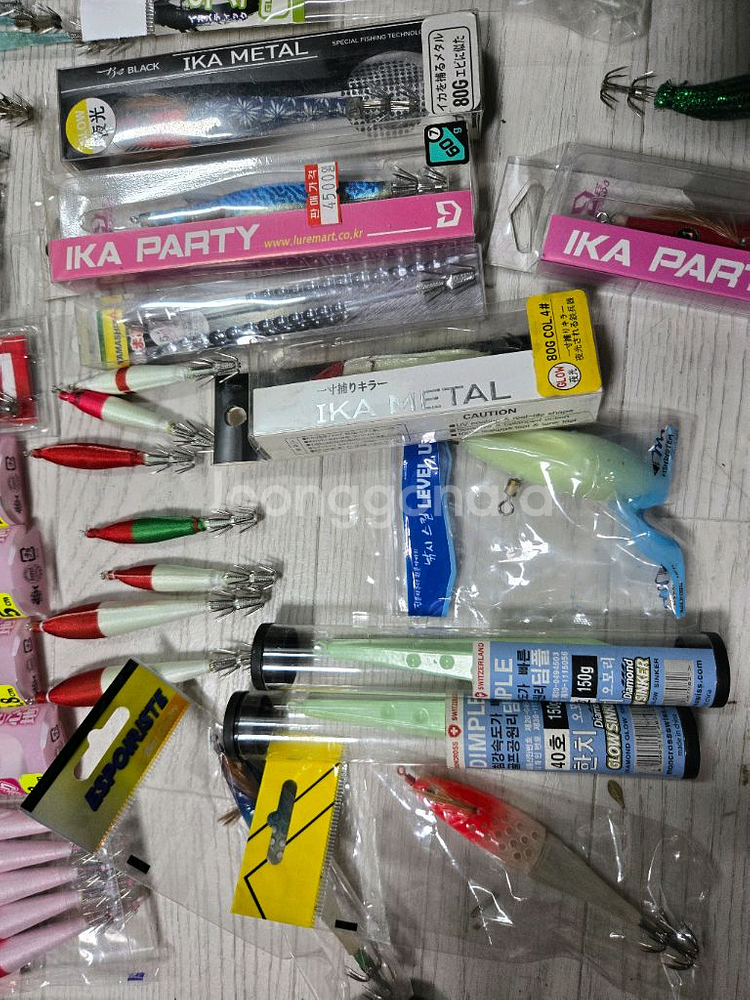 쭈갑 한치 오모리 낚시 에기 오징어스틱--1