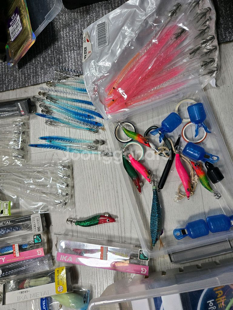 쭈갑 한치 오모리 낚시 에기 오징어스틱--5