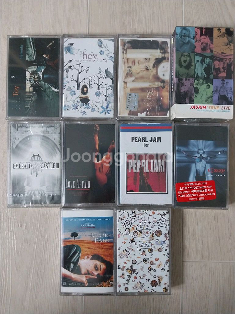 카세트 테이프 (미개봉)--0