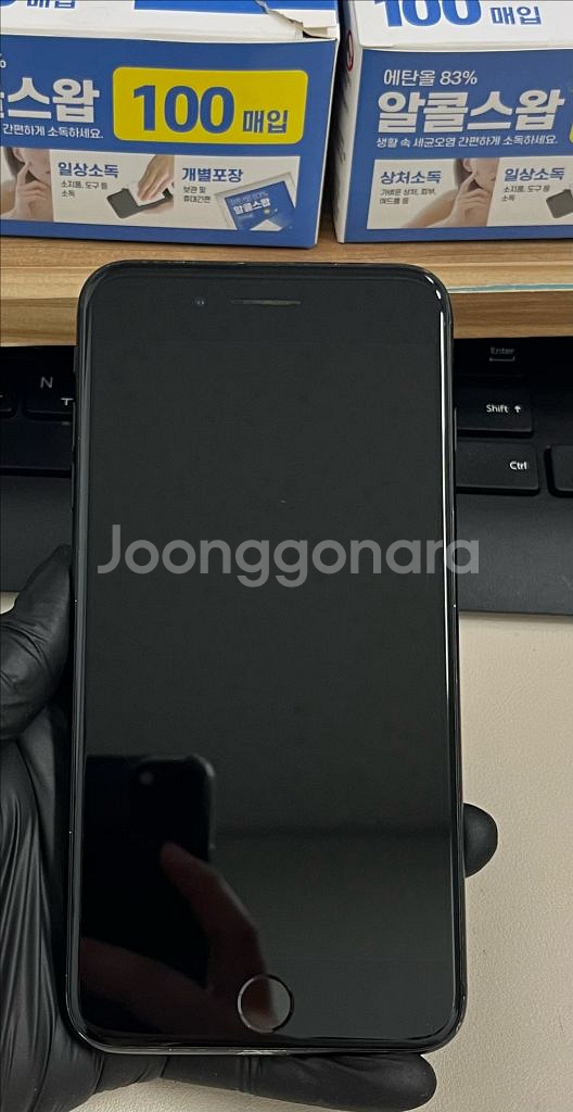 아이폰7플러스 128G 블랙 A급!--0