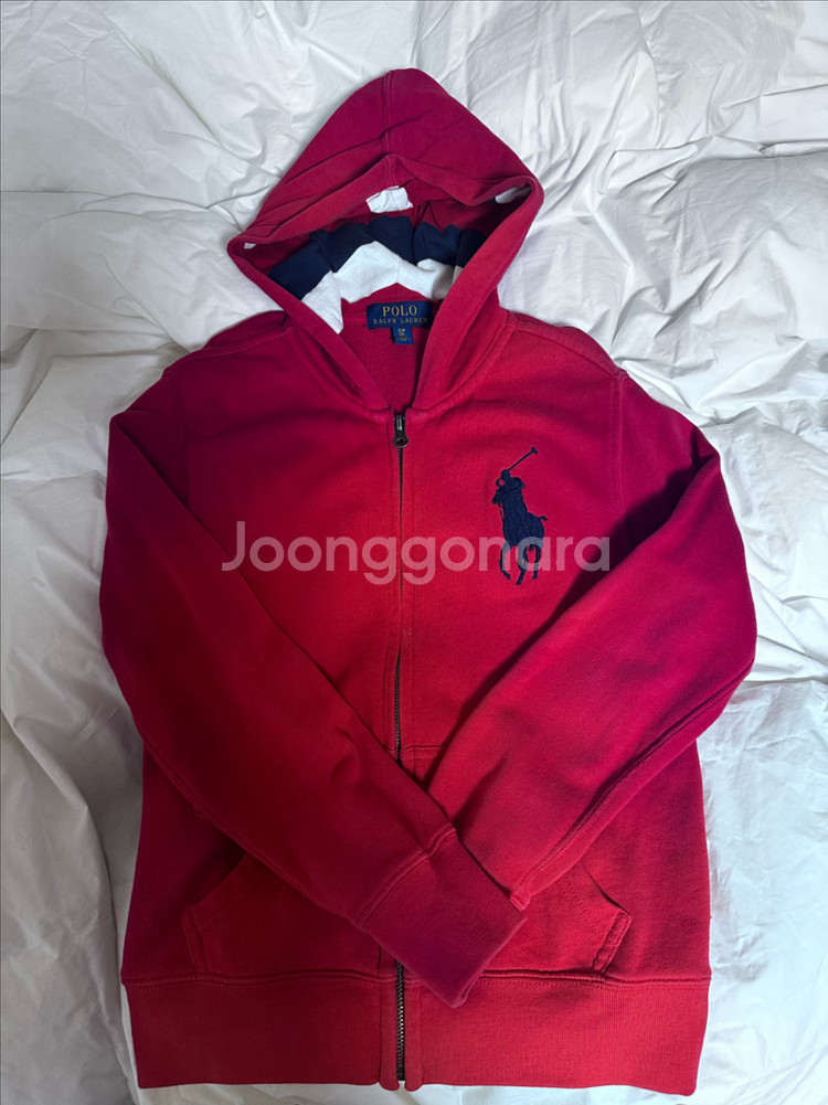 폴로 랄프로렌 키즈 후드 집업 S--0