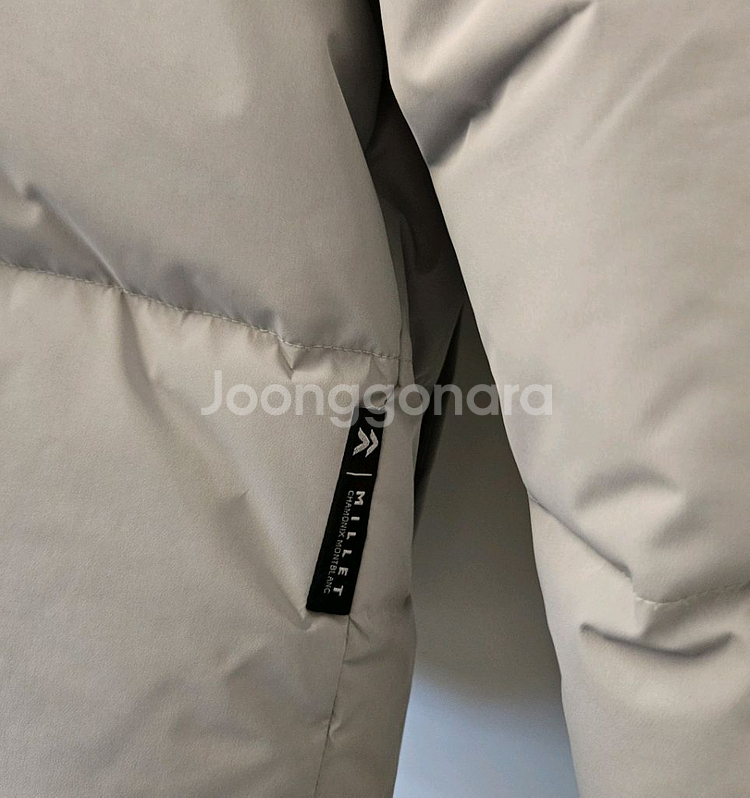 밀레 오리털 다운 푸퍼 패딩 100사이즈--5