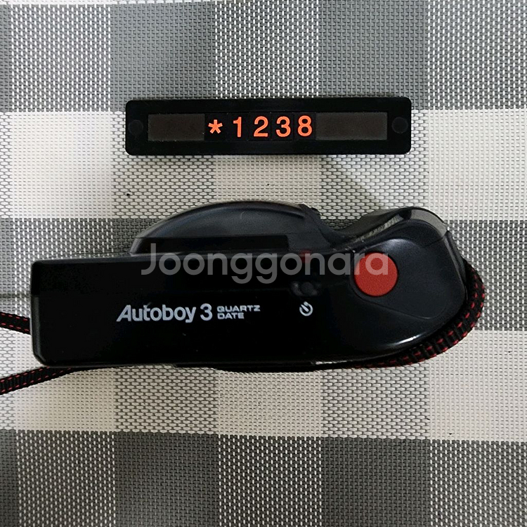 캐논 오토보이 3 필름카메라 데이터백--1