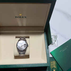 롤렉스 로렉스 오이스터 스틸 윔블던 36mm