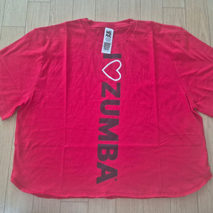 줌바 공용티 수선새상품 이미지