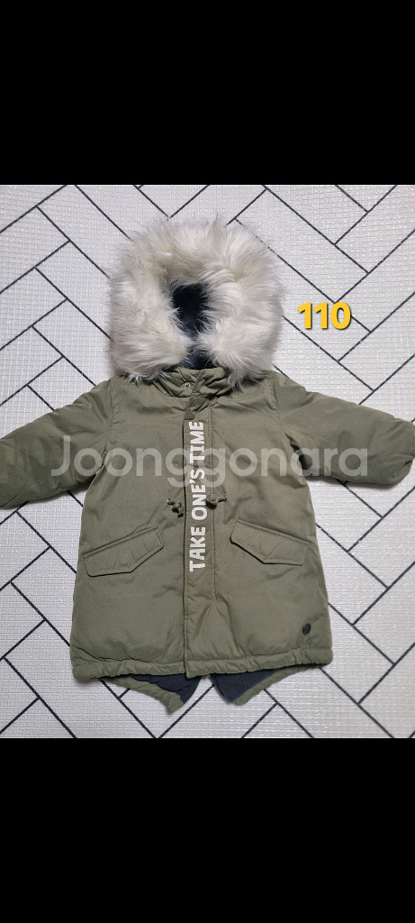 남아옷 110겨울옷 두박스/ 패딩점퍼 일괄(택포)--1