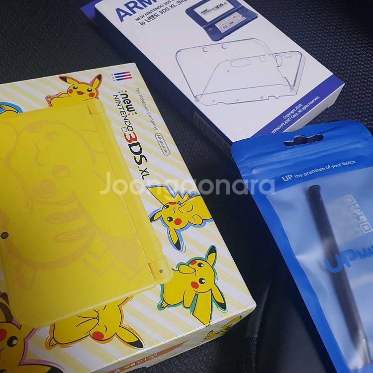 (택포 미사용)닌텐도3dx xl 피카츄 에디션--0