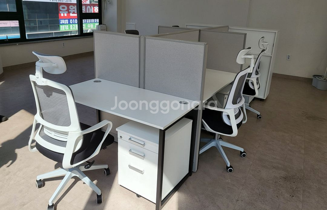 파티션 책상 의자 서랍 회의용테이블 원형탁자 작업탁자--5