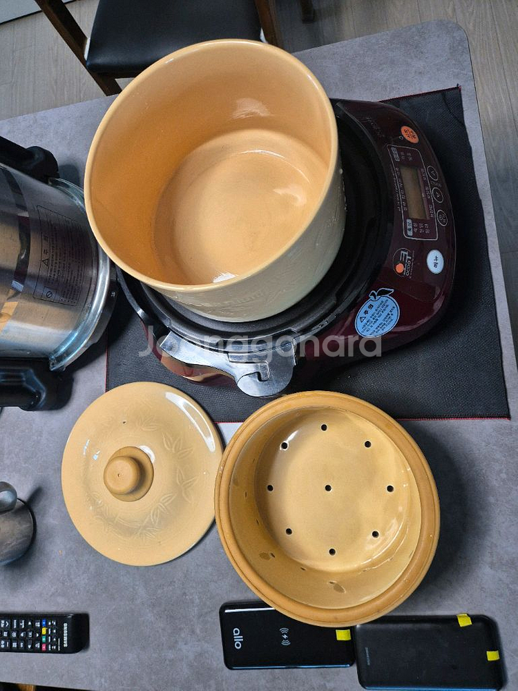 오쿠 중탕기 OC-8000R 올인원 압력솥 상태 좋고--4